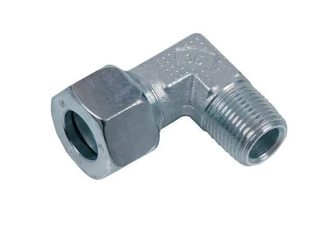 COMP FIT 8MM (S) X 1/4 TAPER STUD ELBOW