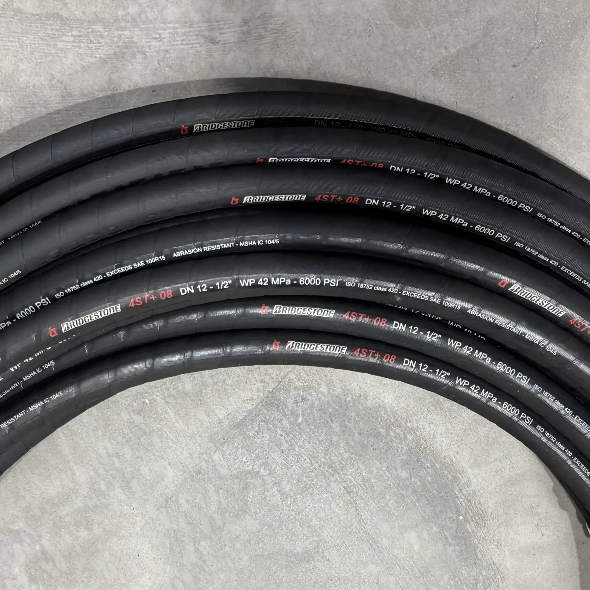 [4ST+12-BS] HOSE BRIDGESTONE 4ST+ 3/4" 420 WP