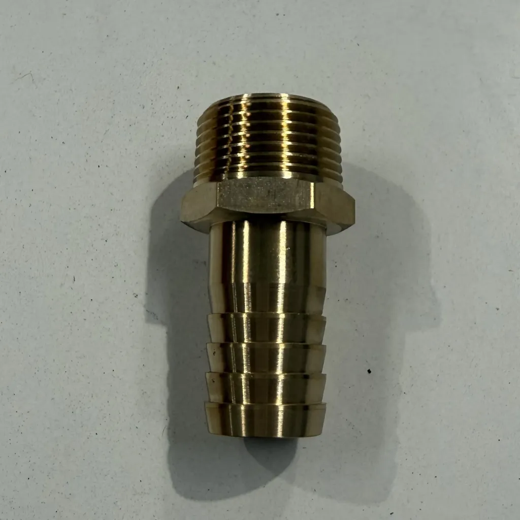 [BHM08-12] BRASS HOSE TAIL MALE 3/4" BSPT - 1/2" TAIL