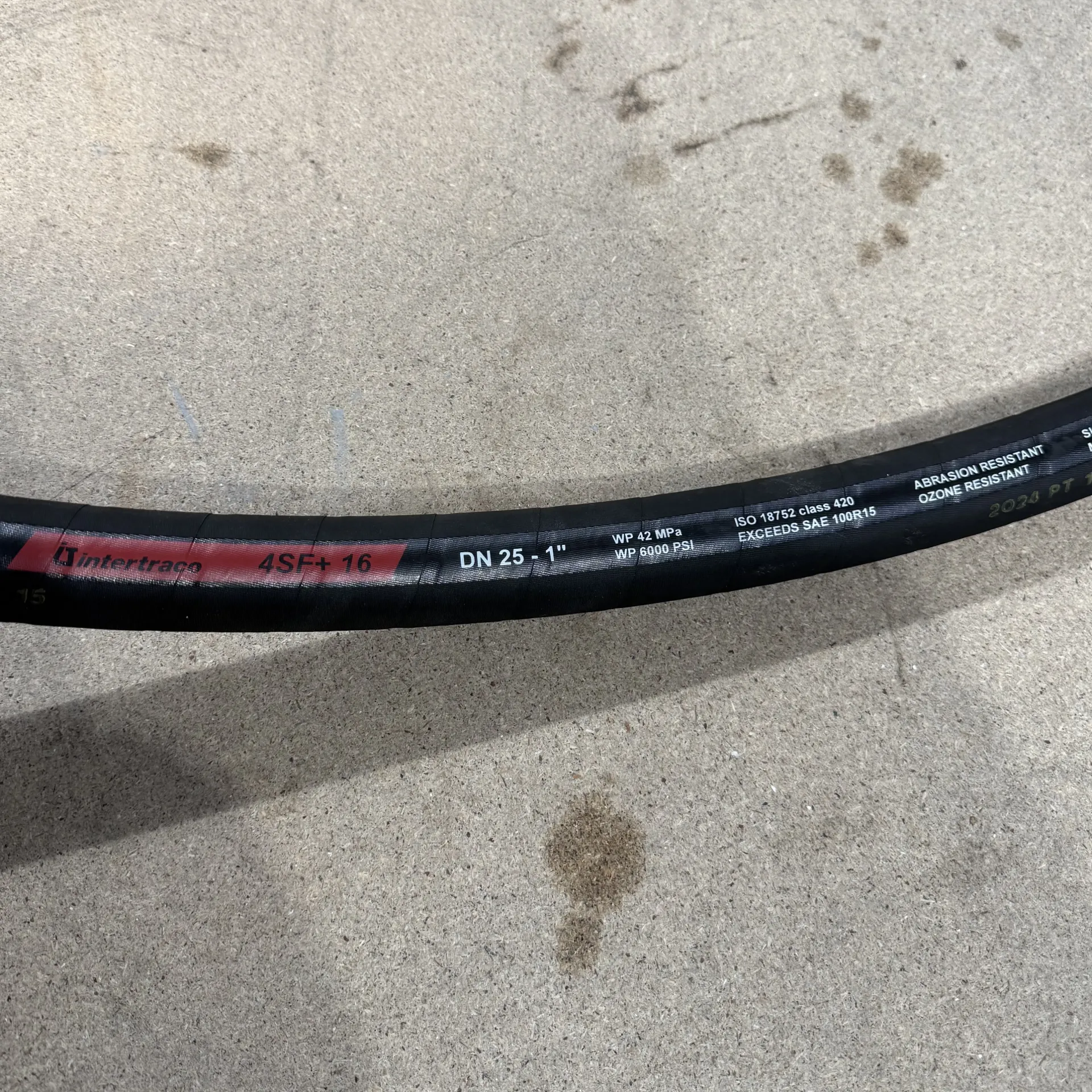 HOSE INTERTRACO 4SF+ 3/4" 420 WP