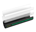 VACUPRESS SUPERELASTIC S&D HOSE BLACK AND GREEN COLOUR 14 BAR 38MM