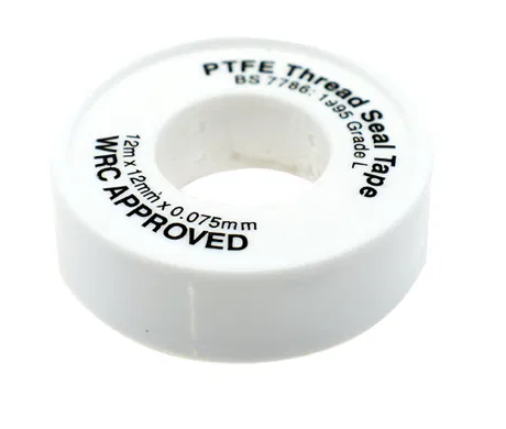 PTFE TAPE 12MM WIDE X 12MTR ROLL