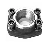 STEEL FLANGE 3K 3/4" BSP C/W UNC BOLTS AND O-RING